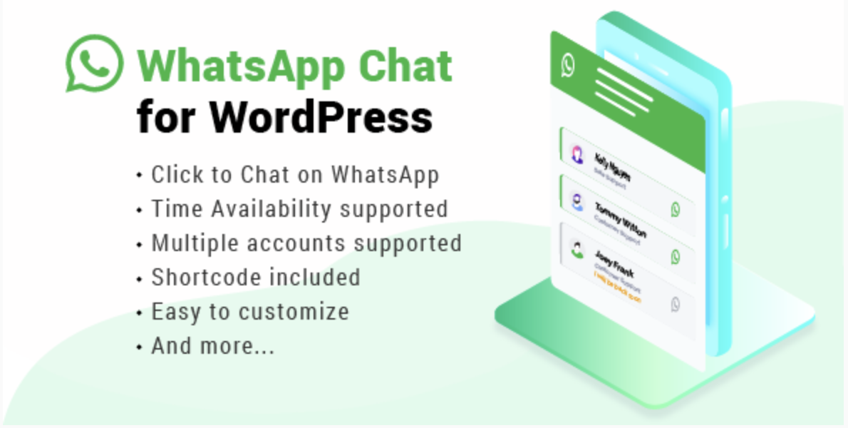 WhatsApp Chat WordPress - CodeMinta