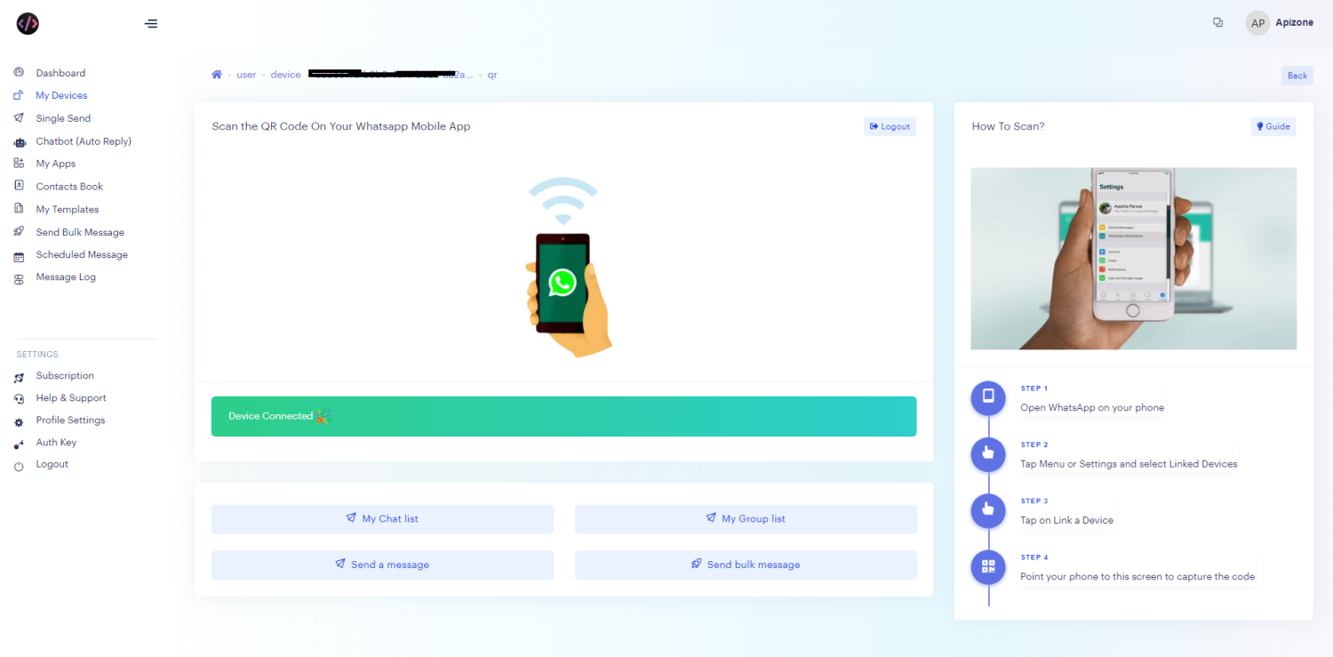 WhatsApp Bulk Gateway || Send Free Bulk WhatsApp Messages || REST API Integrated download instant Source Code