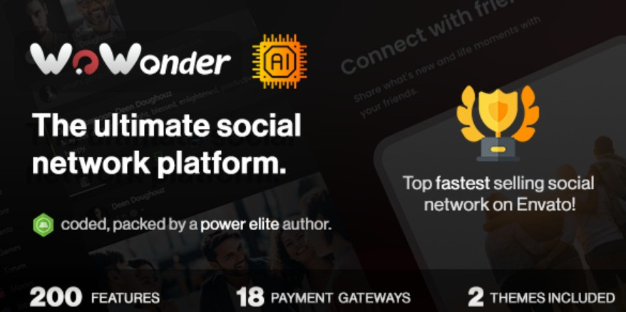 WoWonder - The Ultimate PHP Social Network Platform