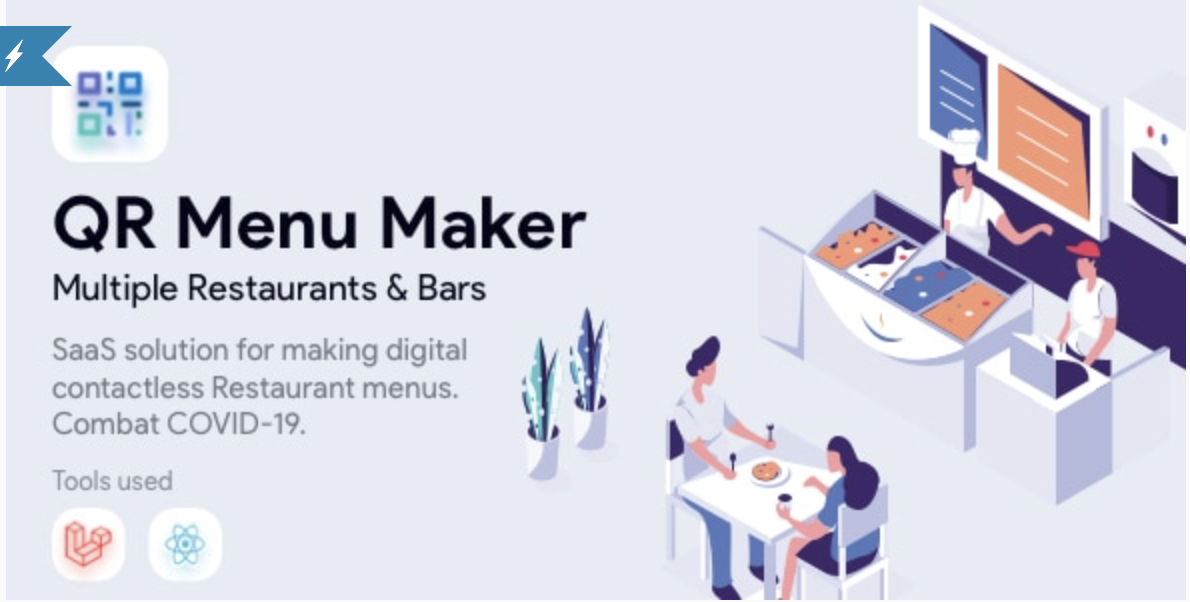 QR Menu Maker - SaaS - Contactless qr restaurant menus